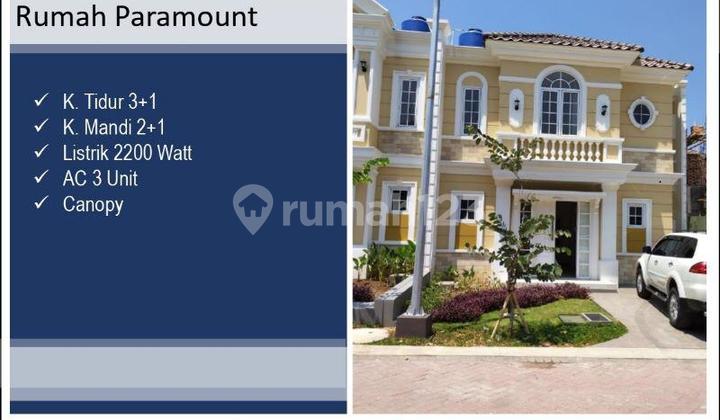 Jual Rumah Paramount  1