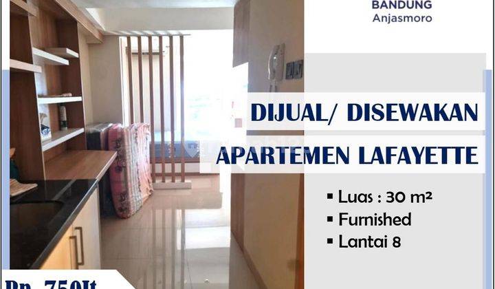 Jual Apartement Lafayette Pemuda  1