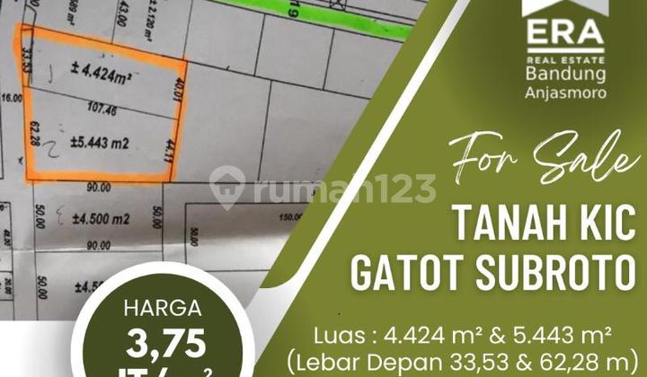 Jual Tanah Gatot Subroto  1