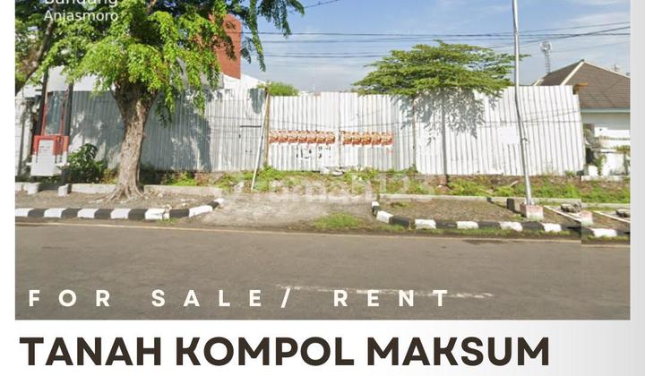 Jual Tanah Kompol Maksum Strategis Pinggir Jalan  1