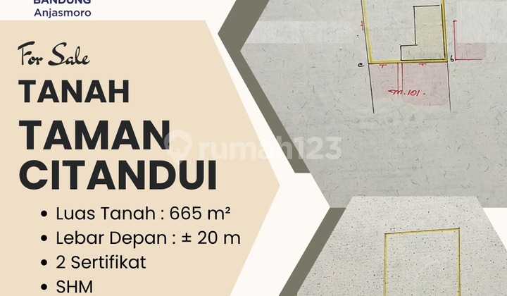 Jual Tanah Taman Citandui  1