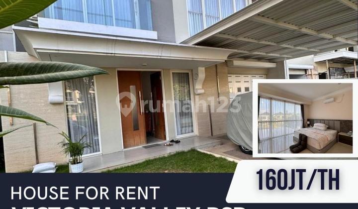 sewa rumah victoria valley BSB 2 lantai  1