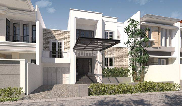 Rumah Split Level American Modern di Rafles Garden Citraland Lokasi Depan Row Jalan 3 Mobil Losss 1