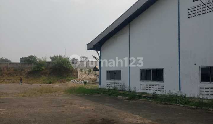 For Rent Ex Garment Factory Strategic Location in Cikampek