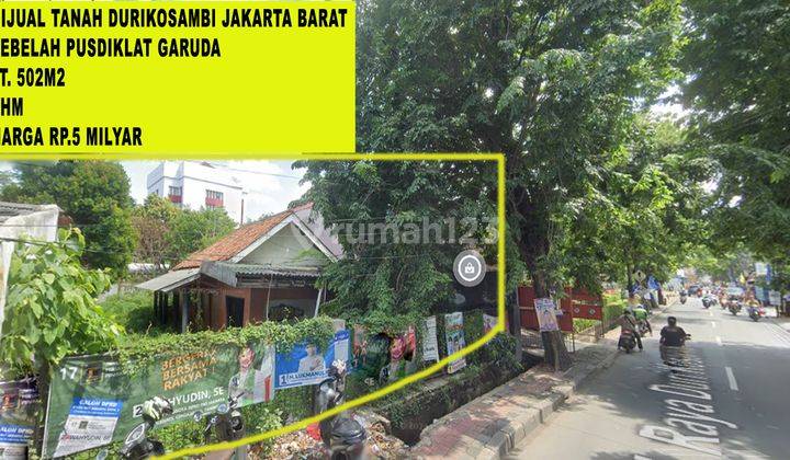 Dijual Murah Tanah Sebelah Pusdiklat Garuda Indonesia, Cocok Untuk Cafe, Kantor, Ruko Dll 2