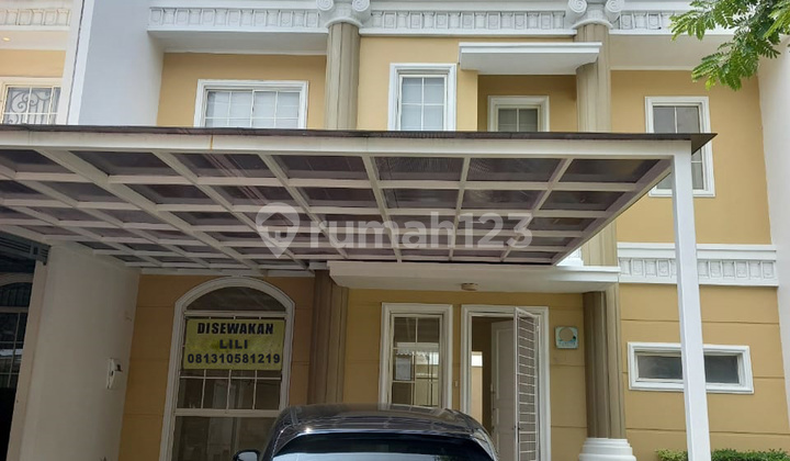 Disewakan Rumah Green Lake City di Cluster Europe uk.10x20m Siap Huni Disewakan Rumah Green Lake City di Cluster Europe uk.10x20m Siap Huni