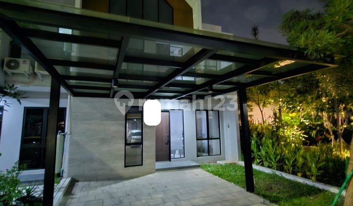 For Rent Semi-Furnished House in Citra Garden Puri Cluster Elecio, West Jakarta 2