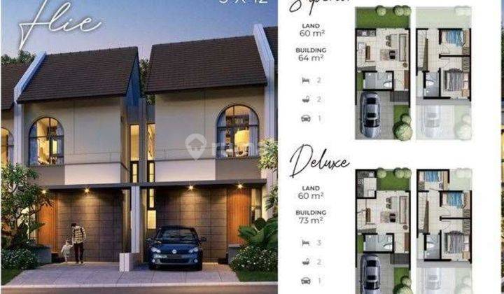 Rumah Citraland Kedamean Cluster Havel Tipe Flie Superior 2 Lt 1