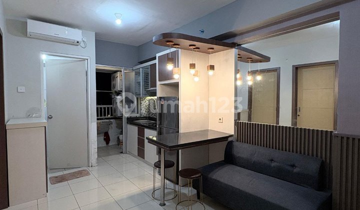 Apartemen Educity 2 BR Tower Yale Lantai 16 Furnished View Pool