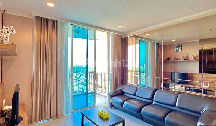 Apartemen Via Ciputra World 2 BR Lantai 15 Furnished View Gunung 2