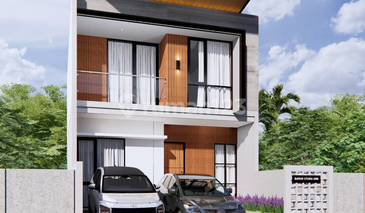 Rumah Baru Minimalis Baruk Utara 2 LT Posisi Dekat Gate Cluster 1