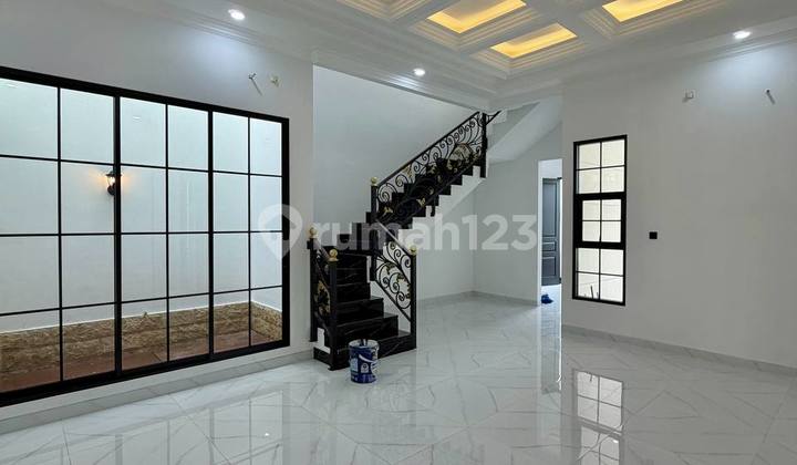 New Classic Style House Babatan Kenjeran Beach 2 Floors + Bonus 2