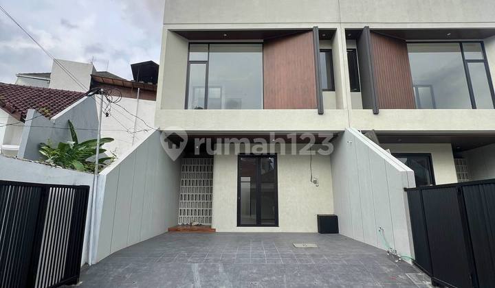 Rumah Baru Modern Klampis Semolo 2 Lt Lebar 6 Konsep Open Space