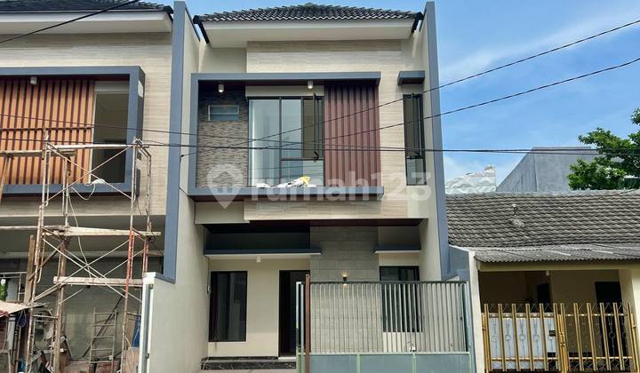Rumah Baru Modern Wisma Mukti 2 Lantai di Jalan Utama Strategis