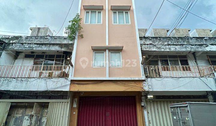 RUKO 4,5 LANTAI DI KOMPLEK JALAN GEMBONG, PASAR ATOM 1