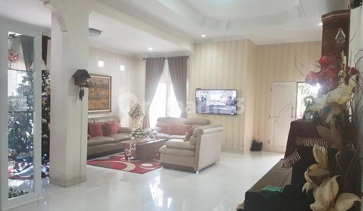 For Sale Corner House Inside Cluster Front in Harapan Indah 2 Bekasi Price 2.5M Negotiable