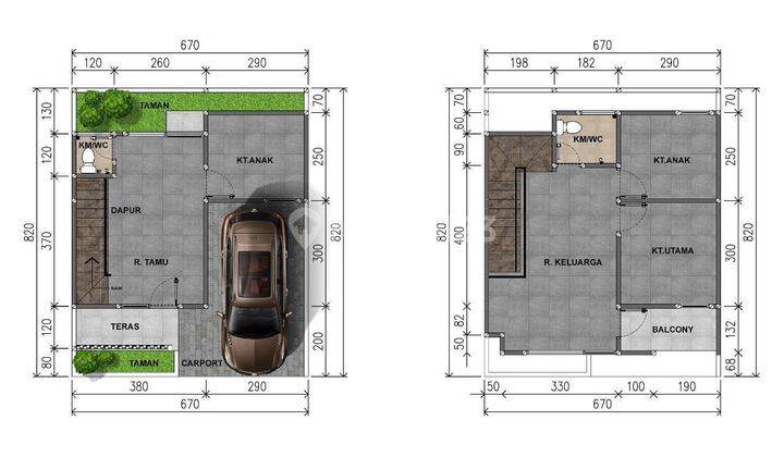 Rumah ready DP 0 dekat Pasar Jatiasih di Jl. Swatantra 5 5