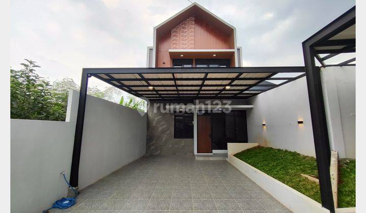 Rumah Ready 2 Lantai | 5 Menit ke Tol Cimanggis | Free Biaya-Biaya | Bebas Banjir | Sisa Tanah Luas | Tanpa DP 2