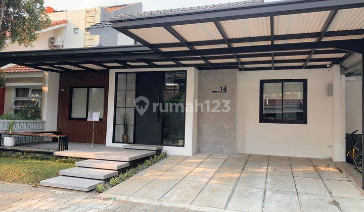 Rumah Full Renovasi & Full Furnished Seperti Baru Dekat Town Center & Sekolahan Di Kota Baru Parahyangan 1