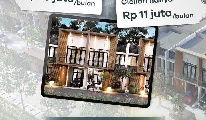 Rumah baru 2 lantai di di Komplek puri nusa kembangan kembangan meruya jakarta barat 2