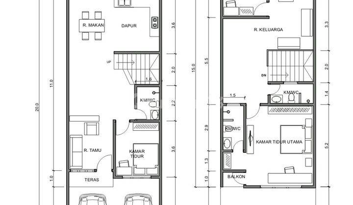 Rumah indent 2 lantai di di Komplek metland puri cipondoh, tangerang kota 1