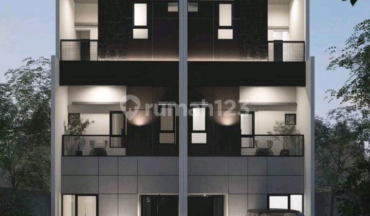 Rumah Baru 3 Lantai Di Kavling Dki Meruya Kebon Jeruk Jakarta Barat