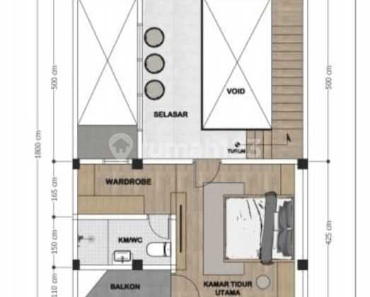 Rumah Baru 2 Lantai di Villa Meruya Kembangan Kebun Jeruk Jakarta Barat 2