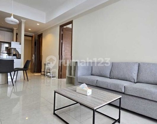 Bisa Nego! Apartemen Taman Anggrek 2 BR Semi Furnished di Grogol Jakarta Barat