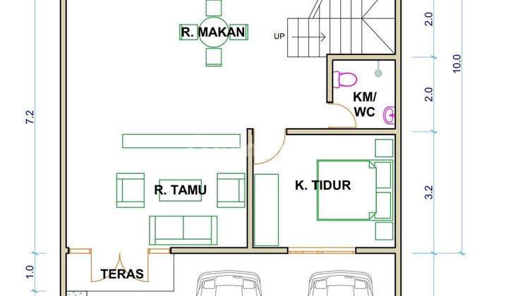 Rumah Hunian di Metland Puri Tangerang Strategis Nett  2