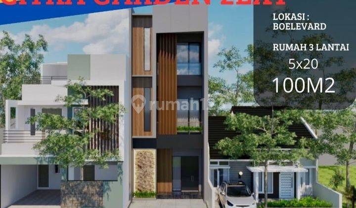 Rumah di Citra Garden 2 Ext Jakarta Barat Posisi Boulevard Nego  1