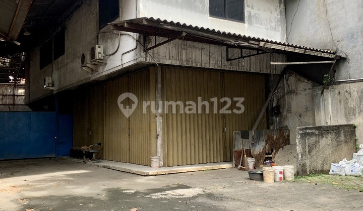 Nepis Gudang + Bangunan Hadap Jalan Raya Utama Serpong, 5 Menit ke Tol di Serpong Utara