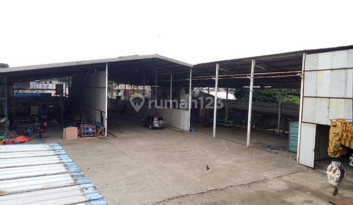 Jual cepat warehouse di jalan Narogong. Lokasi dekat dgn tol. 