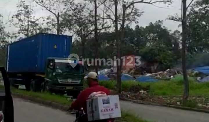 Ternurah!! Tanah di raya balaraja luas 5000m2 bisa utk gudang Dan pool 2