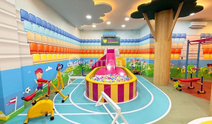 Mini 3-Storey Building with Rooftop and Sports Facilities in Ampera 2