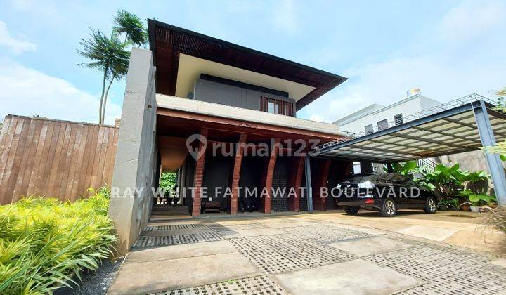 Rumah Modern Dalam Cluster Elite Dekat Citos, tb simatupang 1