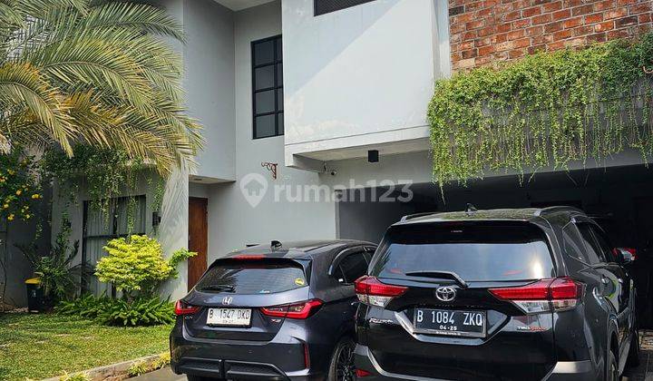 Lebak Bulus Rumah Minimalist Modern Dekat Akses Toll Dan Mrt  2