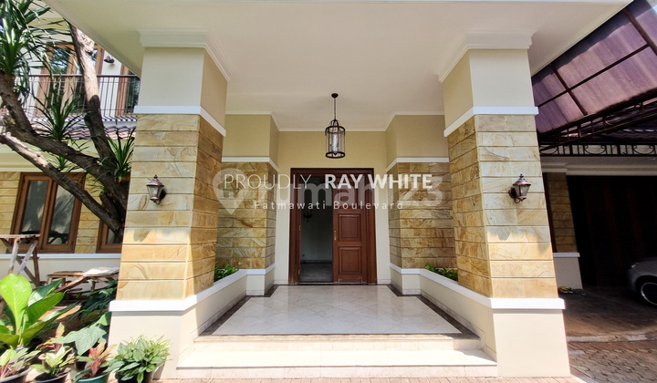 Kebayoran Baru, Area Wijaya Rumah Kokoh,Nyaman Lingkungan Elite Dekat Pusat Bisnis