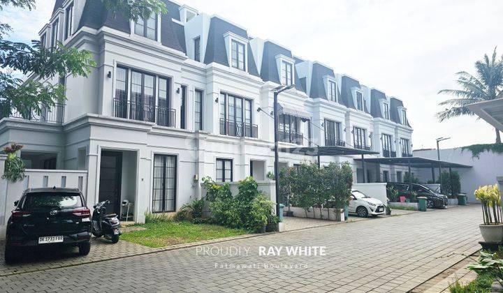 Rumah  Gaya American Modern Dalam Cluster Area Kemang Dalam 1