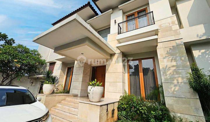 Kemang Barat Rumah Gaya Resort Tropis Modern Dkt Kemang Dalam  1