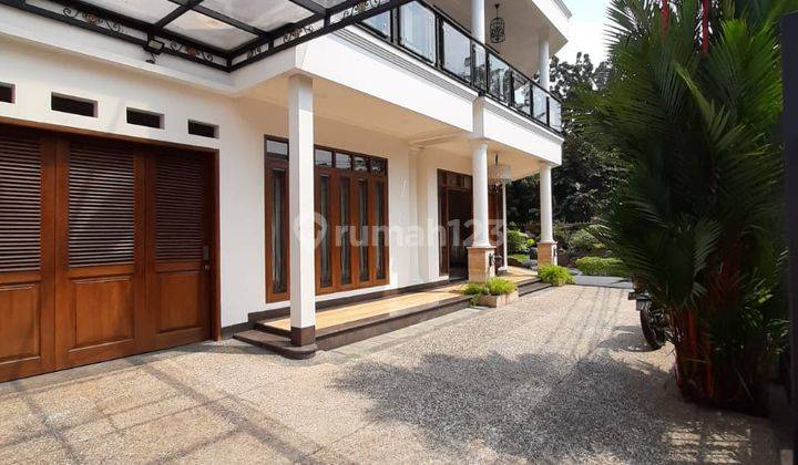 Pondok indah ~ For sale  rumah minimalist modern depan taman  1