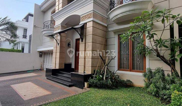 Classic Elegant House With Lush Garden At Pondok Indah 1