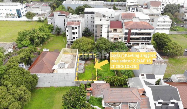 Dijual Cepat Tanah Kavling Anggrek Loka Bsd