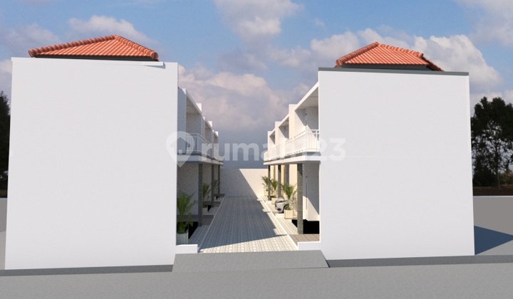 Minimalist house in a cluster in Larangan. 2