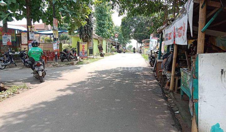 Tanah murah pinggir jalan utama komplek Deplu  1