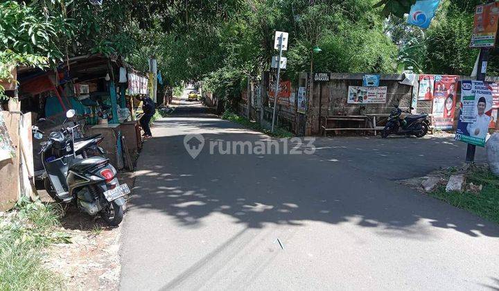 Tanah murah pinggir jalan utama komplek Deplu  2