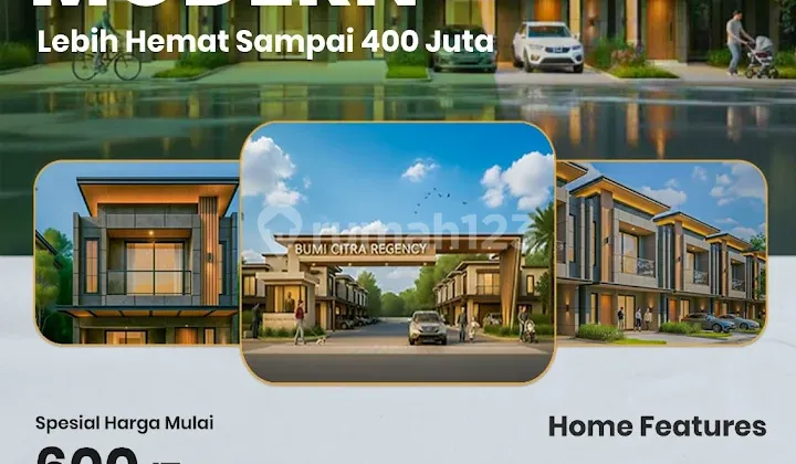 Modern Cluster Gunung Sindur Border of BSD Serpong 2