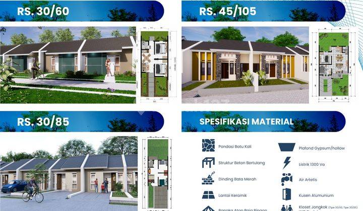 Rumah Murah Dp 2 Juta All In di Kebon Rojo Pucanggading , Demak 1