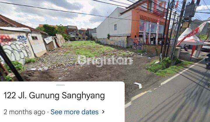 Tanah Siap Bangun, lokasi pinggir jalan raya gunung sanghyang Denpasar 1