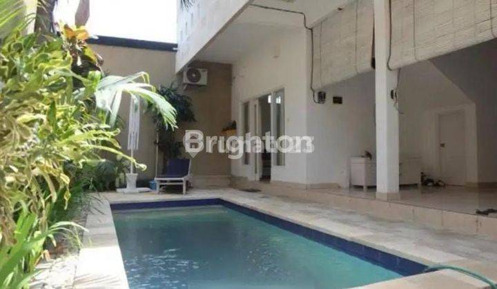 Villa 2 lantai semi furnished with pool dan Garden diarea Denpasar barat  1