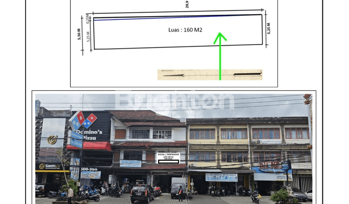 RUKO JL GATSU TENGAH DENPASAR BALI / GATOT SUBROTO 1